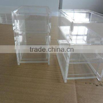 High quality cast acrylic packaging box display box factory wholesale acrylic box