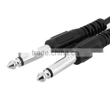 5ft / 1.5m 3.5mm Stereo Male to Dual 6.35mm Mono Male Cable Wire for Computer Mixer Mixing Console photo-2