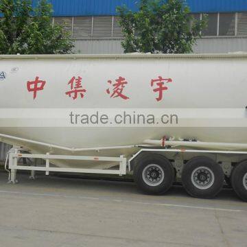 CIMC LINYU 3 Axles 60m3 Bulk Cement Semi Trailer photo-4