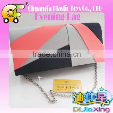 Ladies evening bags satin clutch bags PU handbags