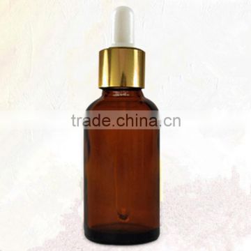 Wholesale amber essential oil bottle with dropper for essential oil packaging