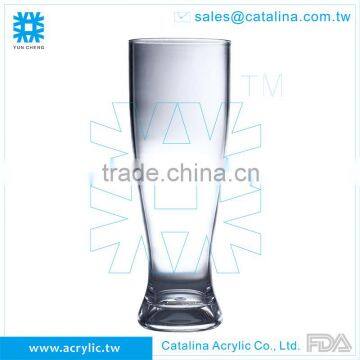 Colorful Acrylic 20oz Transparent Barware Plastic Beer Cup