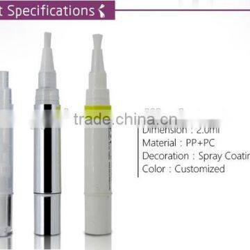 2.0 ml Aluminum/plastic Cosmetic Pen Empty Container ,lip Gloss Tube photo-4