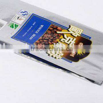 CoCoffee Beans Aluminum Foil Eight Edge-sealing Square Bottom Bag With Air Holes photo-2