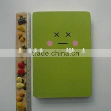 promotional lovely cardboard cover thick paper notebook for kids