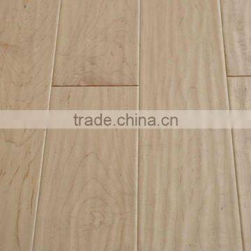 Handscraped Maple Radiant Heat Solid Timber Floor