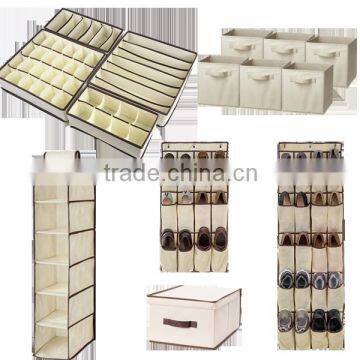 Non-woven Closet Organizer Drawer Organizer Set, Underwear Organizer Storage Box Set photo-6