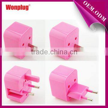 Hot selling products 2017 Best Quality gifts world travel adapter with au eu uk us plugs