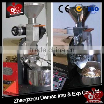 Stainless steel automatic drum roasting coffee machine