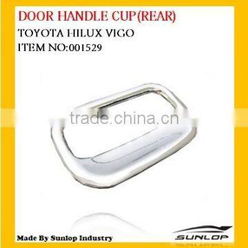 chrome door handle cup (rear ) for toyota hilux vigo