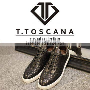 2016 Italy Stly Men Casual Flat Leather Pure Leather Shoes Fashion Flog Shoes photo-3