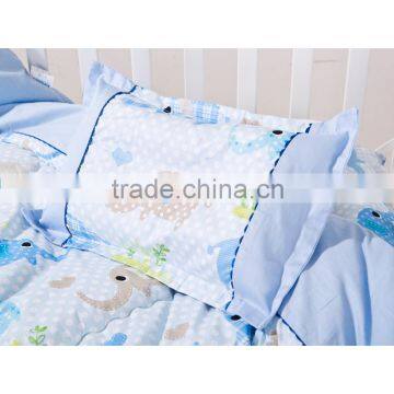 Baby and Kindergarten 100% Cotton Quilt 3 Pieces Bedding Sets Elephant Peter photo-2