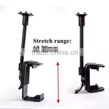 Universal Flexible Gooseneck 360 Degree Rotation Car Rearview Mirror Mount Holder for Iphone 4/4s/5/5s/6/6 Plus and GPS photo-5