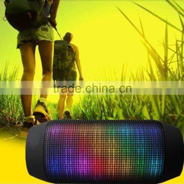 2016 best horn speaker , Fasion bluetooth speaker with flashing light , Good music speaker bluetooth for the parting.