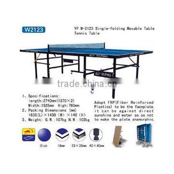 ping pong table