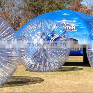 3m diameter inflatable zorb ball header