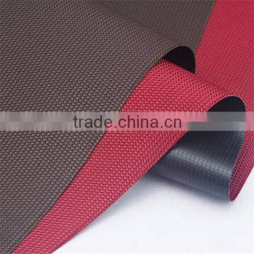 Fashion Ventilation Dobby 100% Pvc Coated Polyester Fabric for Shoes photo-4