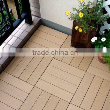 Anhui China anti slip decorative outdoor interlocking plastic floor tiles