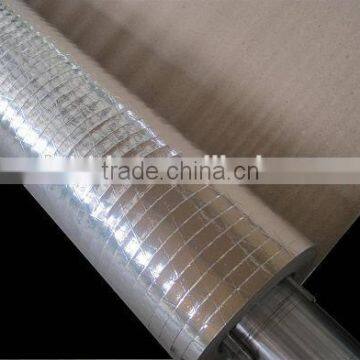 High Reflective Aluminum Foil Insulation Lamination Kraft Reinforced by Fiberglass