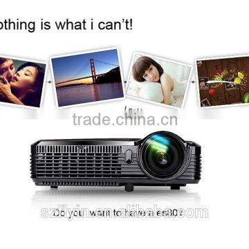 Multimedia 3D DLP Short Throw Projector XGA Resolution 4500 Lumens 100 inch image at 1.36m 1080P Projector