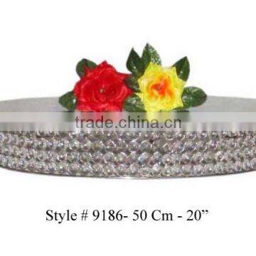Crystal Cake Plate