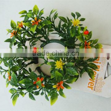 Artificial wreath for well decoration garden