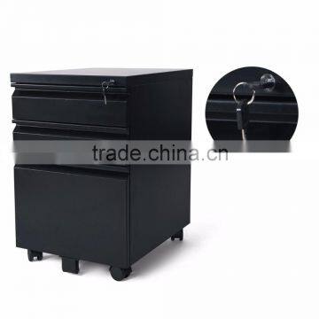Good Quality Lockable Mobile 3 Drawer Filing Cabinets for Sale photo-5