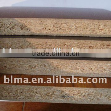 FSC high quality raw chipboard /wood grain Melamine Particle Board