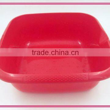 8L plastic pouring basin,square basin 8L