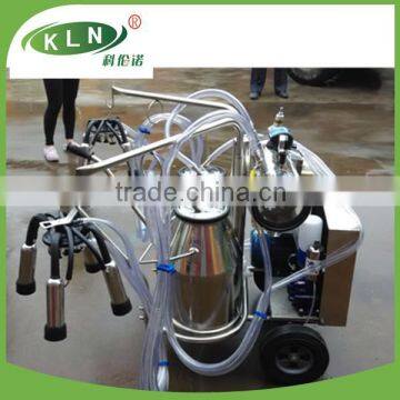 Two Buckets Vacuum Pump Milking Machine photo-2