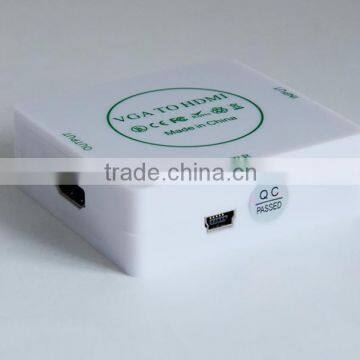 1080P Audio Synchronization With Video Converter Box VGA TO HDMI Converter photo-2