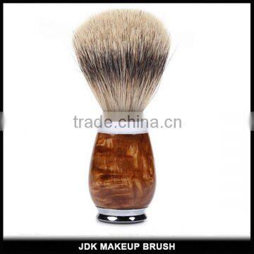 Fineness Pure Badger Hair Shave Brush Stainless Steel Shaving Brush