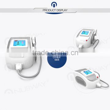 Newest design quality from NUBWAY hot selling with super cooling system rio salon laser scanning hair remover