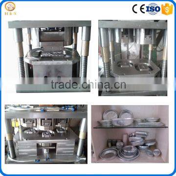 High Precision Automatic Disposable used aluminum foil food container machine