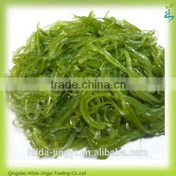 2016 Frozen salted wakame stem cut length 4.5cm for Hiyashi seaweed salad