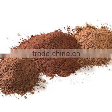 Organic Alkalized Cocoa Powder in Dark Brown