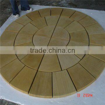 yellow sandstone tile for flooring, indoor &outdoor