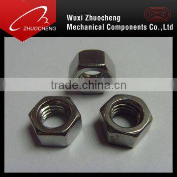 carbon steel din934 UNC galvanized hex nut