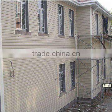 House Building Materials With Pvc Slat Wall Board
