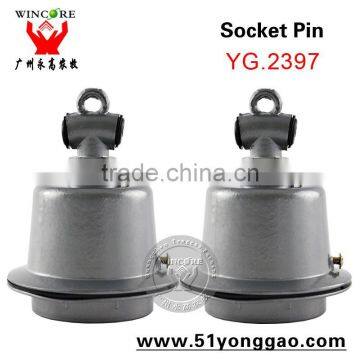 Die Casting Aluminum Lamp Holder Socket Pin for Lighting Lamp Cap