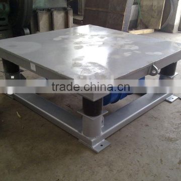 vibration table for chemical handling