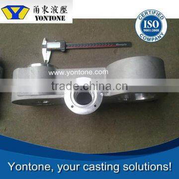 Yontone Factory ISO Approved T6 Q345-Q345A Q345B Customized Carbon Steel Sand Casting Pump Body photo-2