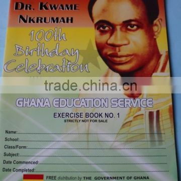 exercise book for Africa market