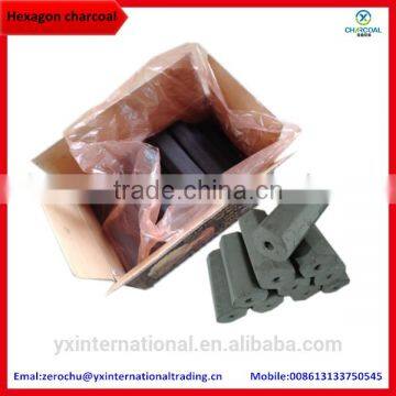 Hexagonal charcoal firebrand bbq charcoal price