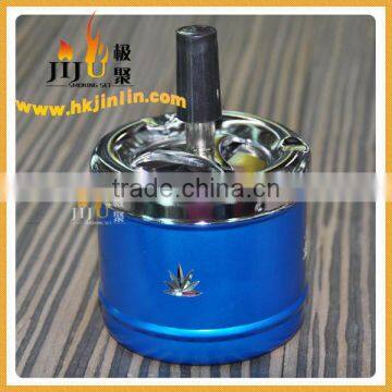 JL-013S Yiwu jiju Durable Hot selling round Aluminum cigarette ashtray wholesaler