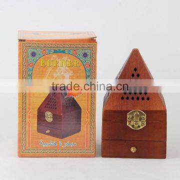 HOT SELL PYRAMID SHAPE WOOD INCENSE BURNER WHOLESALE INCENSE BURNER WOODEN photo-6