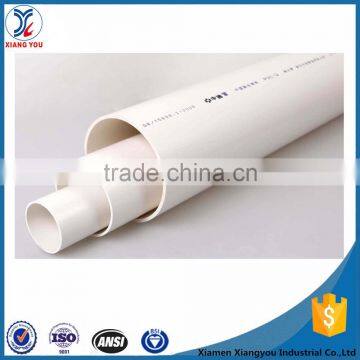 Different size pvc plastic water pipe 1-16 inch diameter