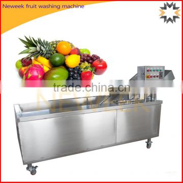 Neweek automatic bubble cleaning apple fruit washing machine