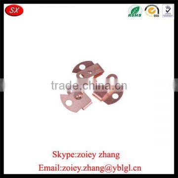 ISO9001 Certificate Passed Custom Copper Precision Stamping Parts photo-2