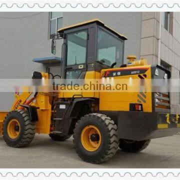 AS912 Brand New 1.2Ton Articulated Mini Small Wheel Loader for Sale ZL12F